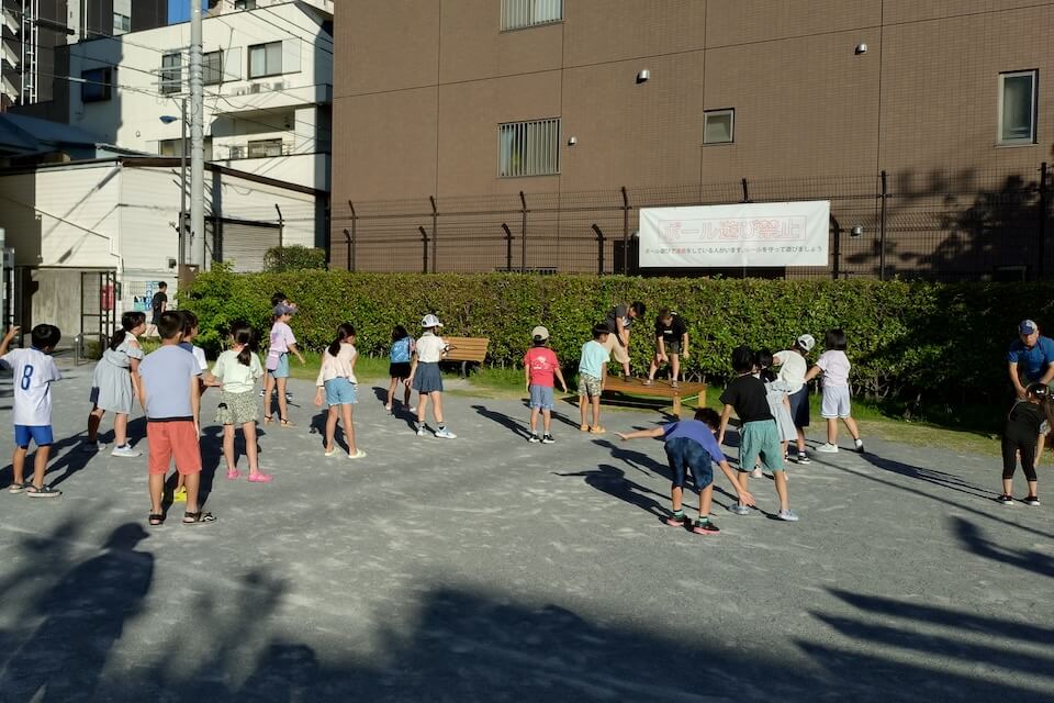 ラジオ体操の開催